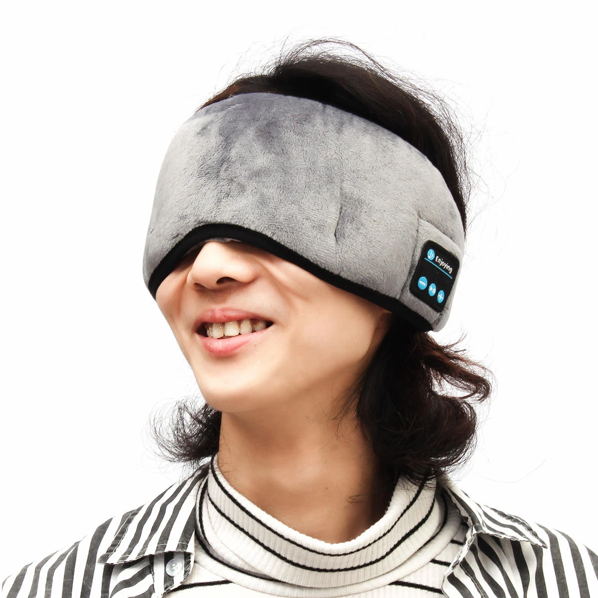 Wireless Bluetooth 5.0 Stereo Eye Mask Headphones Earphone Music Sleep Headset (image for) Wireless Bluetooth 5.0 Stereo Eye Mask Headphones Earphone Music Sleep Headset